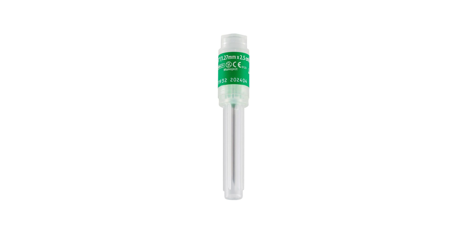 Needle Hypodermic Monoject™ 18G x 1' (1.27 x 25 mm) A Length Regular Wall Without Safety (100/BX 10BX/CS) by Cardinal  ID 8881250040